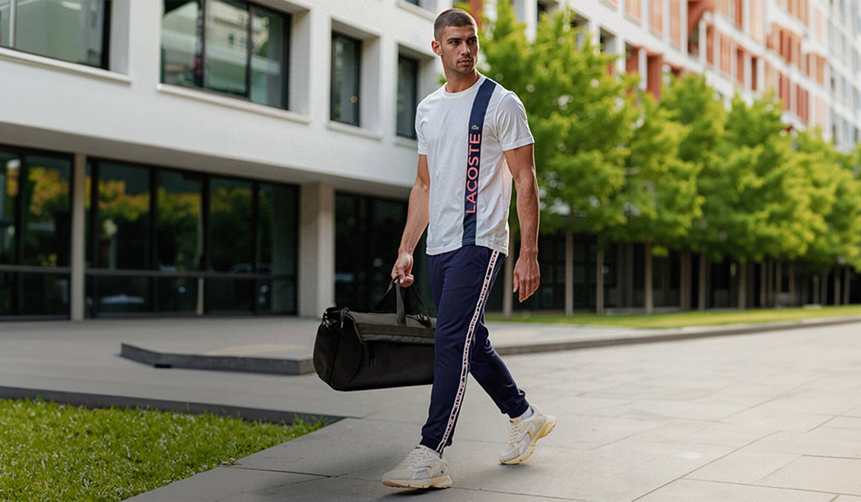 LACOSTE パーカー 「LACOSTE/ラコステ」 ワンポイントロゴ